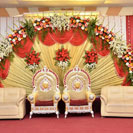 marriage/reception stage decoration