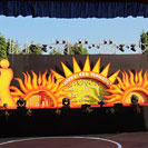 cultural event stage decoration